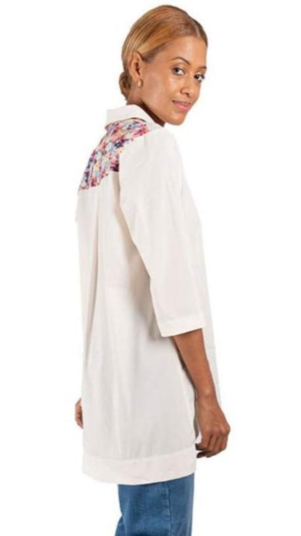 Blusa almilla estampada