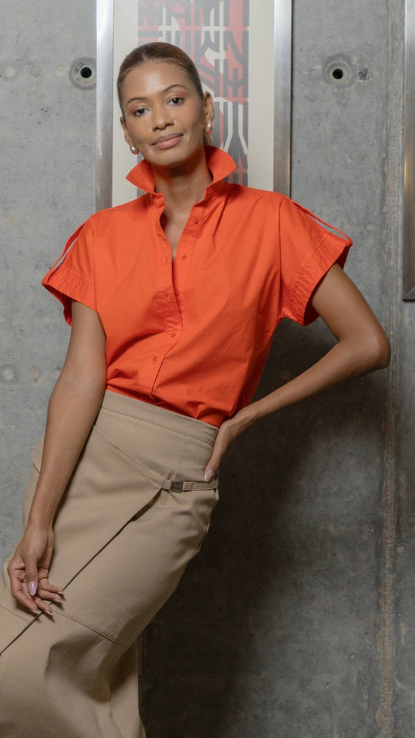 Blusa kimono algodón