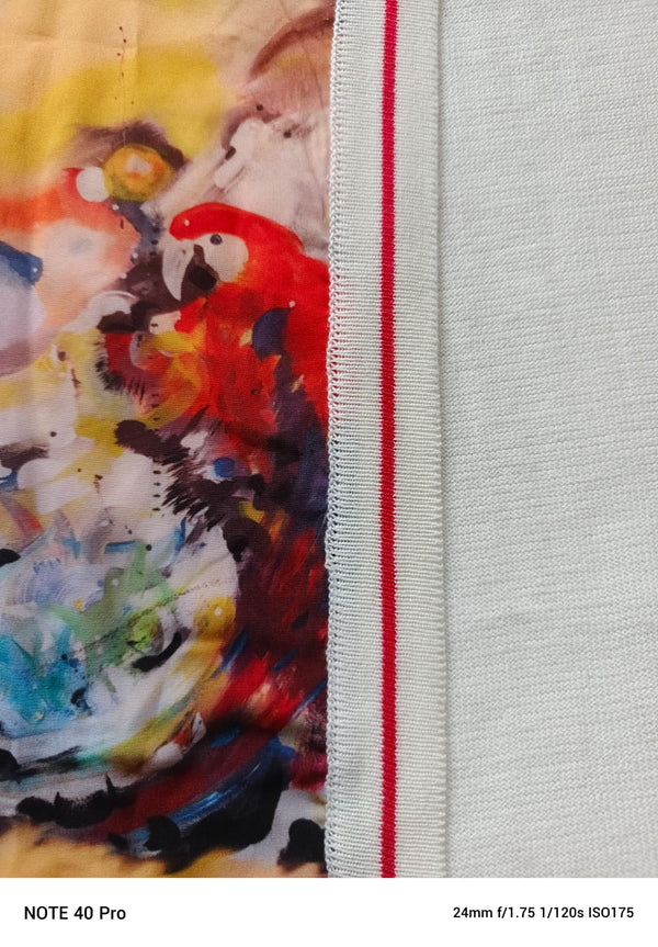 cardigan abierto estampado