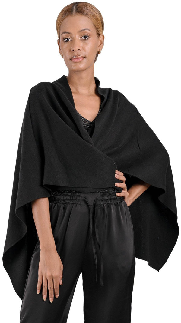 Ruana básica unicolor